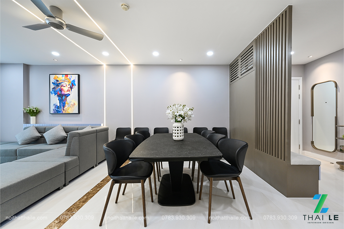 Thi công nội thất căn hộ Hà Đô Centrosa Garden - Block O1 - 123m2